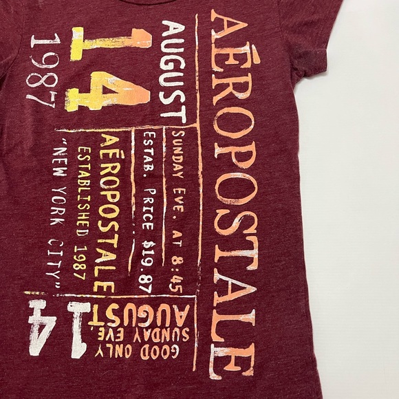 Aeropostale - y2k logo top - size M - Picture 4 of 7